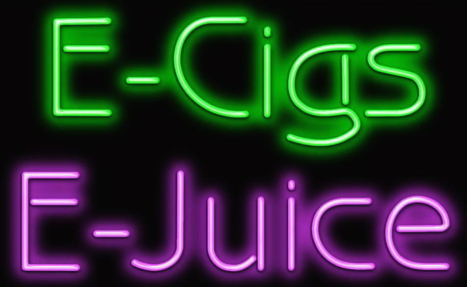 E - Cigs E - Juice Neon Sign